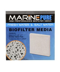 Marine Pure Biofilter Media Plate (8"x8"x1")