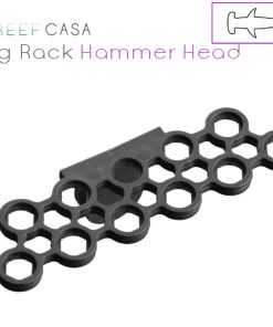 Reef Casa Hammer Head Frag Rack (11 Hole – 1/4” Glass)