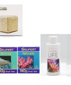 Starter Kit Combo Pack [Bacteria | Ammonia | 3 x Seifert test Kits | Bacteria Media]