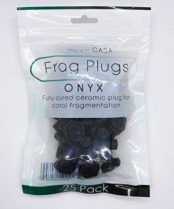 25 Pack - Black Ceramic Frag Plugs