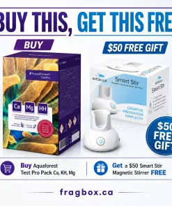Aquaforest Test Pro Pack Ca, KH, Mg + $50 FREE Smart Stir