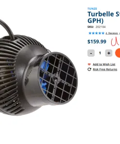 Turbelle Stream 6065 (1700 GPH) USED - good conditoin - POWERFUL - LARGE TANKS ONLY